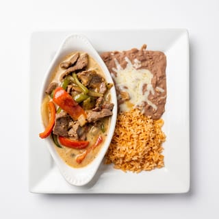 Steak a la Mexicana Plate