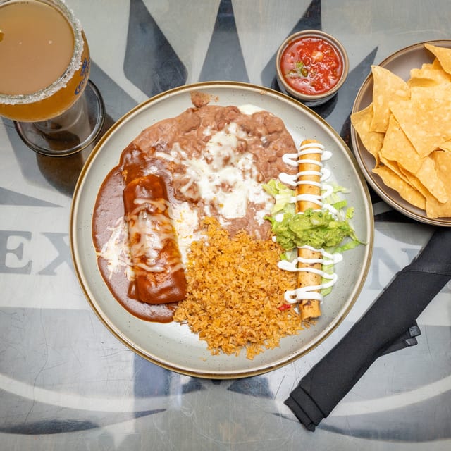 Tostada Combo.
